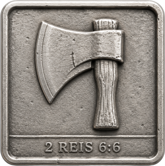 Medalha 2 Reis 6:6